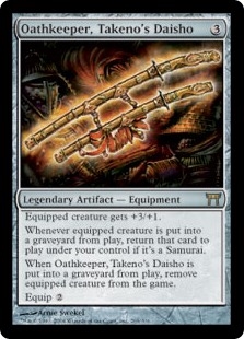 Oathkeeper, Takeno's Daisho Champions of Kamigawa